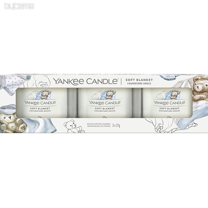 gyertya YANKEE CANDLE illat SOFT BLANKET