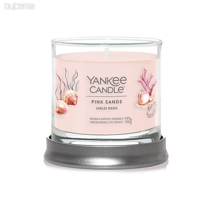 gyertya YANKEE CANDLE illat PINK SANDS TUMBER SMALL