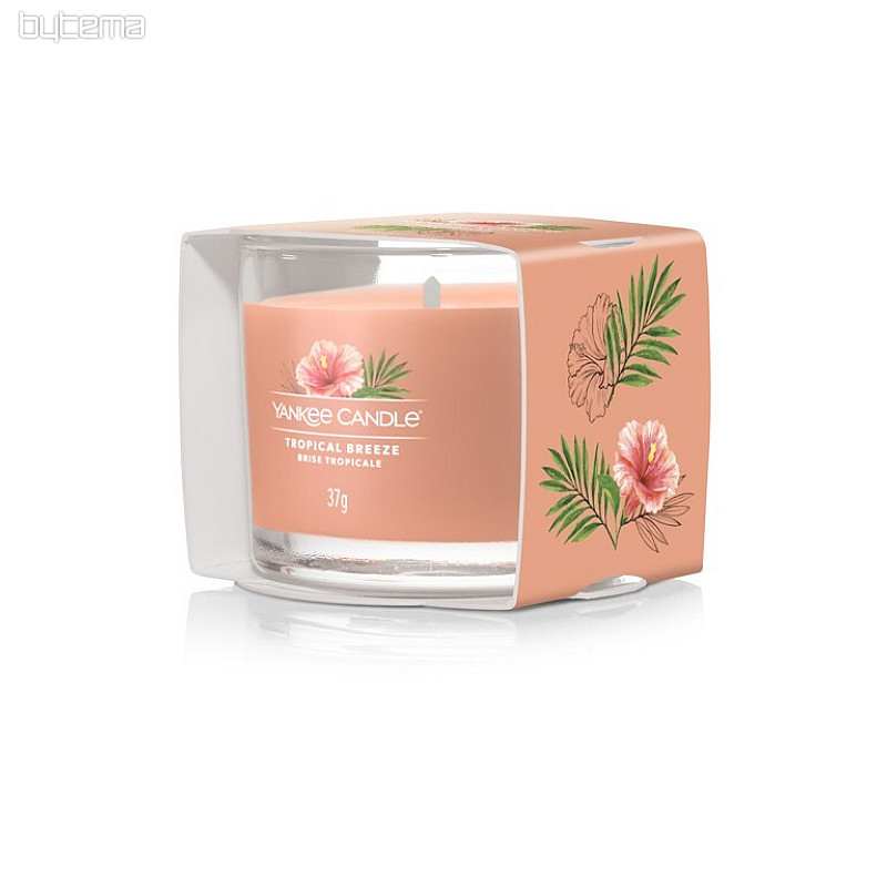 gyertya YANKEE CANDLE illat TROPICAL REEZE ÜVEGBEN 37 g