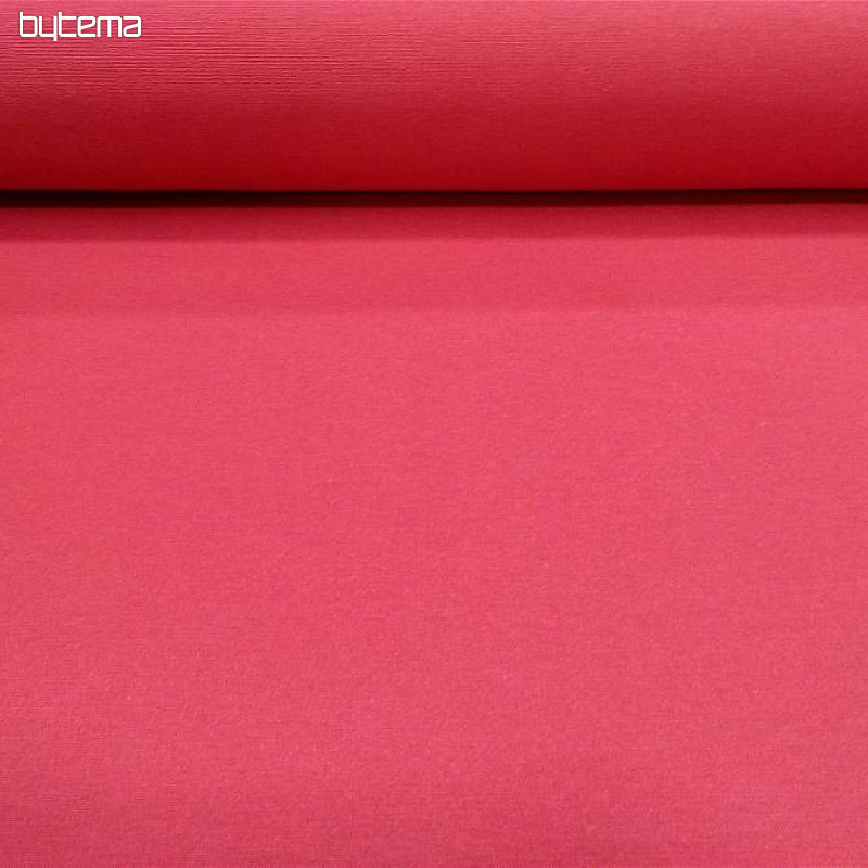 Dekoratív szövet egyszínű LISO 302 piros