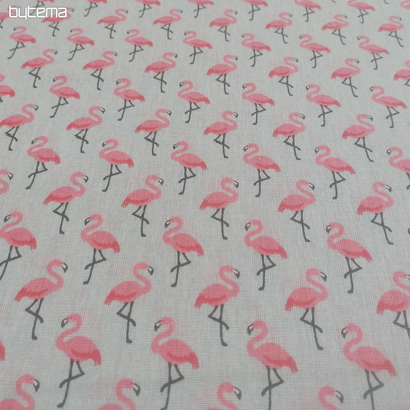 Dekoratív szövet FLAMINGO gris