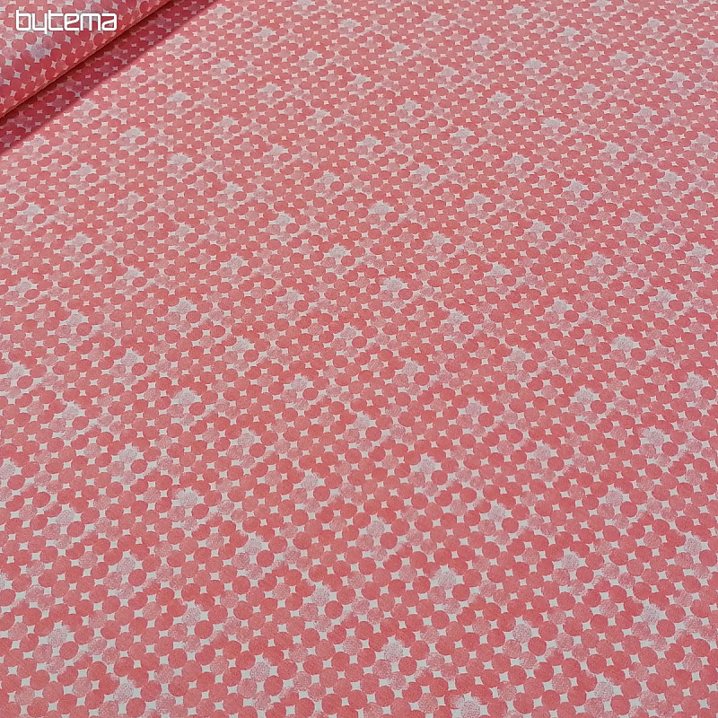 Régi rózsaszín pamutszövet