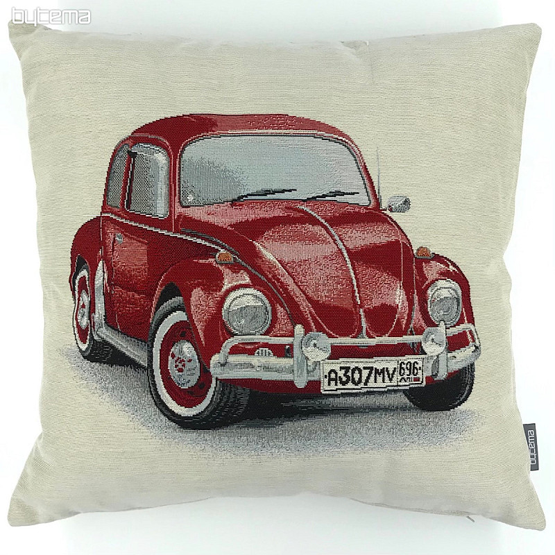 Gobelin párnahuzat VW BEETLE RED