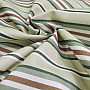 Dekoratív szövet GREEN STRIPES