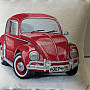 Gobelin párnahuzat VW BEETLE RED