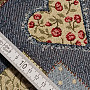 VINTAGE PATCHWORK gobelinszövet