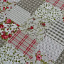 Dekoratív szövet ROSES MARTA patchwork