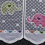 Gyerek jacquard függöny ELEPHANTS I