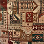 Luxus gyapjúszőnyegek ROYAL PATCHWORK multi krém