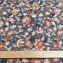 VARANASI KALAMKARI kék pamutszövet