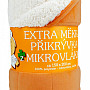 mikroszálas takaró EXTRA SOFT SHEEP varrás st. fahéj